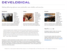 Tablet Screenshot of develogical.com